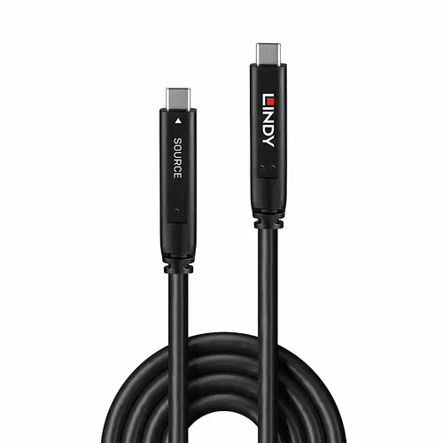 43399 cable USB USB 3.2 Gen 1 (3.1 Gen 1) 15 m USB C Negro - Imagen 2