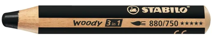 woody 3 in 1 Negro 1 pieza(s)