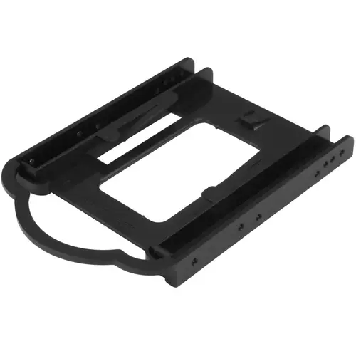 Bracket de Montaje para Discos Duros / SSD de 2,5" en Bahías de 3,5 Pulgadas - Instalación sin Herramientas - Bracket Adaptador de Unidad de 2,5" a Bahía de 3,5" - Imagen 1