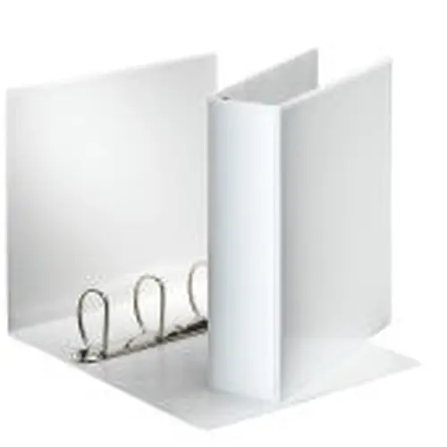 Presentation Ring Binders carpeta de cartón A4 Blanco - Imagen 1