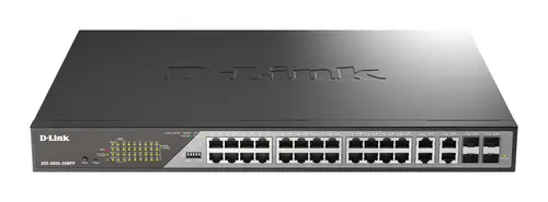 DSS-200G-28MPP switch Gestionado L2 Gigabit Ethernet (10/100/1000) Energía sobre Ethernet (PoE) 1U Gris - Imagen 1