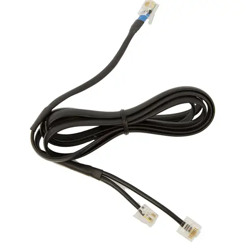 14201-10 cable telefónico Negro - Imagen 1
