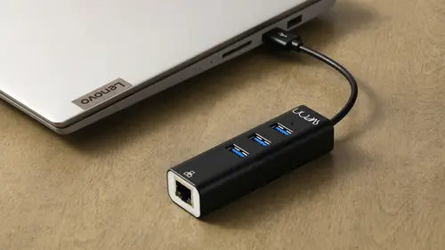 SCT240 hub de interfaz USB 3.2 Gen 1 (3.1 Gen 1) Type-A 5000 Mbit/s Negro - Imagen 2