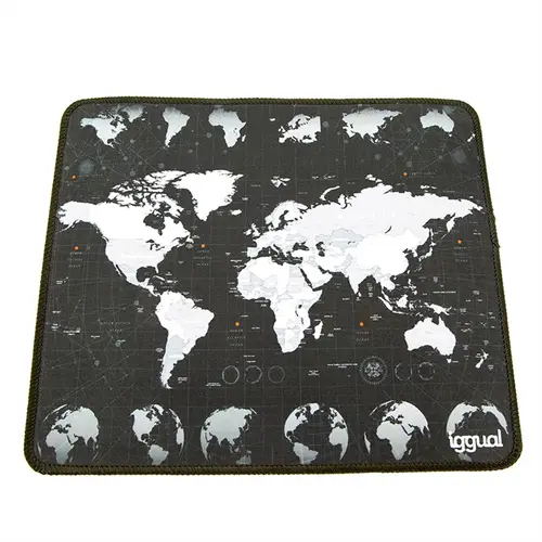 Alfombrilla mapamundi ratón 30x25 cm - Imagen 1