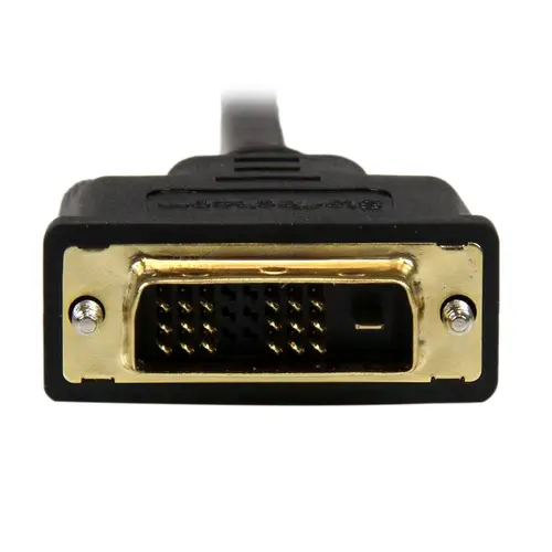 Cable de 2m Adaptador Conversor Micro HDMI a DVI-D para Tablet y Teléfono Móvil - Convertidor de Vídeo para Dispositivos Micro HDMI Tipo D a DVI-D Monoenlace - Imagen 5
