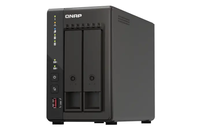 TS-253E NAS Torre Intel® Celeron® J6412 8 GB 0 TB QNAP QTS Negr..