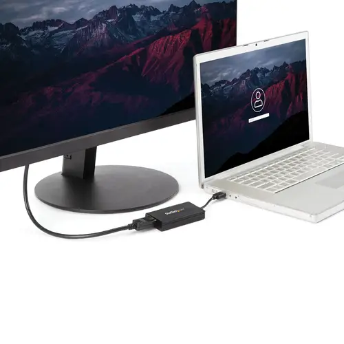 Adaptador USB 3.0 a DisplayPort 4K Ultra HD - Certificado por DisplayLink - Convertidor de Vídeo con Tarjeta Gráfica Externa - Mac y Windows - Imagen 3