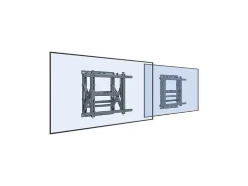 650325 Soporte de pared para televisor de 43«-70» de encastre a presión y desplegable - Imagen 8