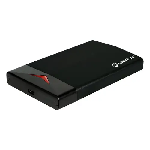 UK 25303 Caja de disco duro (HDD) Negro 2.5" - Imagen 1