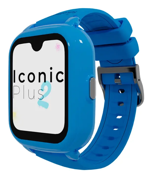 Iconic Plus 2 4,52 cm (1.78") 40 mm Digital Pantalla táctil 4G Azul Wifi GPS (satélite)