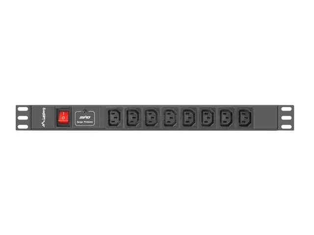 PDU-08I-0200-C20-BK unidad de distribución de energía (PDU) 8 s..