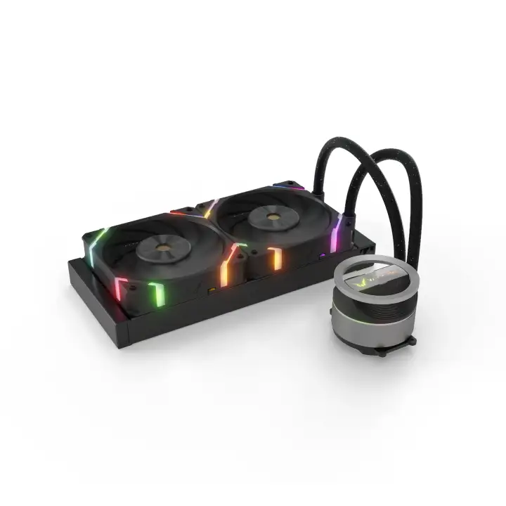 Dragonfang 240 Procesador Sistema de refrigeración líquida todo en uno 24 cm Negro