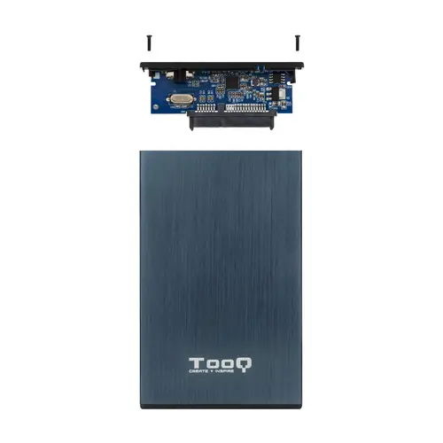 TQE-2527PB caja para disco duro externo Caja de disco duro (HDD) Negro, Marina 2.5" - Imagen 5