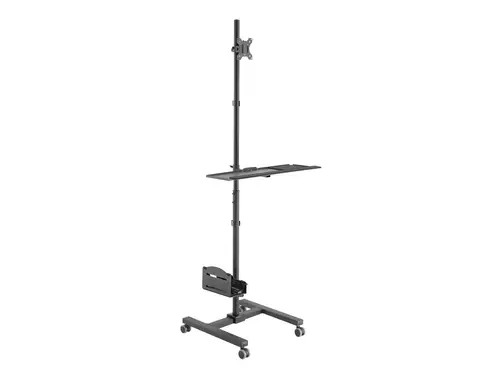 Estación de trabajo móvil con un solo monitor de 17"-32 - Imagen 1