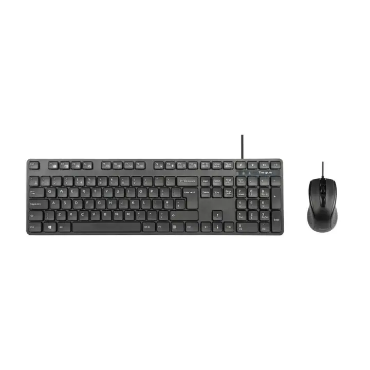AKM622ES teclado Ratón incluido Universal USB QWERTY Español Negro
