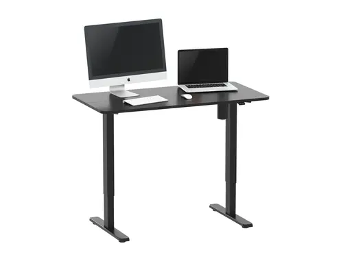 ERGO Bipedestador eléctrico con escritorio, negro - Imagen 5