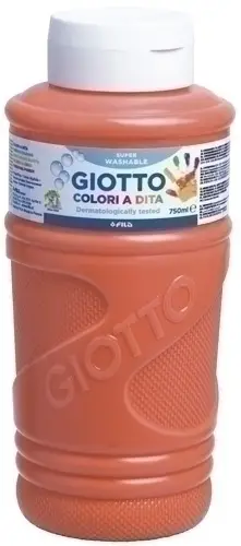PINTURA DEDOS GIOTTO 750 ml NARANJA