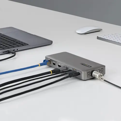 Docking Station USB4 USB-C Universal sin Controladores de 2 Monitores para macOS/Windows - con Carga de 100W para Portátiles y Red Ethernet de 2,5GbE - Imagen 3