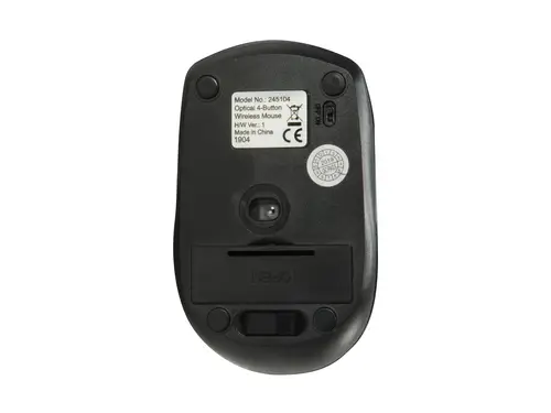 245104 ratón Viajes Ambidextro RF inalámbrico Óptico 1600 DPI - Imagen 4
