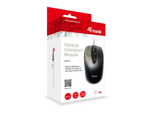 245107 ratón Oficina Ambidextro USB tipo A Óptico 1000 DPI - Imagen 4