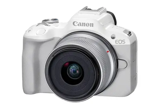 EOS R50, White + RF-S 18-45mm F4.5-6.3 IS STM Kit MILC 24,2 MP CMOS 6000 x 4000 Pixeles Blanco - Imagen 9