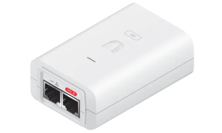 POE-48-24W-WH adaptador e inyector de PoE 48 V