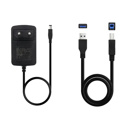 DOCK STATION SATA 2.5/3.5 A USB 3.0 CLONE OTB NEGRO - Imagen 4