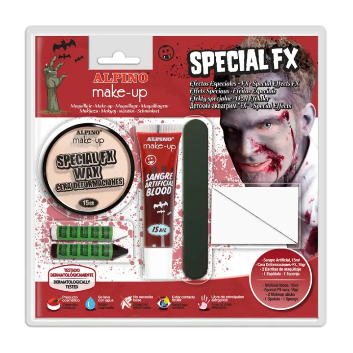 DL000165 pintura para cara y cuerpo