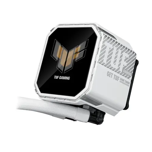 TUF Gaming LC III 360 ARGB LCD White Edition Procesador Sistema de refrigeración líquida todo en uno 12 cm Blanco 1 pieza(s) - Imagen 7