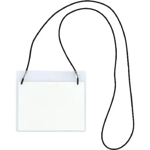 GRAFOPLÁS PORTADISTINTIVO C/GOMA ELÁSTICA 95X110MM PVC RÍGIDO ..