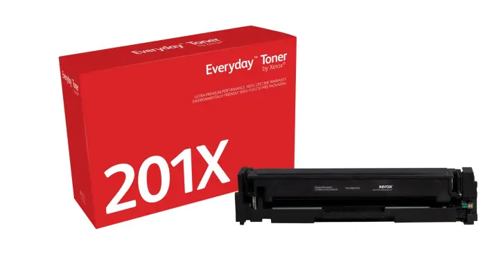Everyday El tóner Everyday Negro de Xerox es compatible con HP 201X (CF400X), Capacidad alta