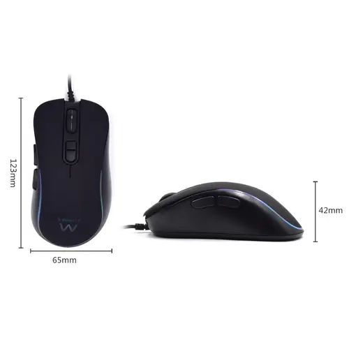 PL3302 ratón Juego mano derecha USB tipo A Óptico 3600 DPI - Imagen 5
