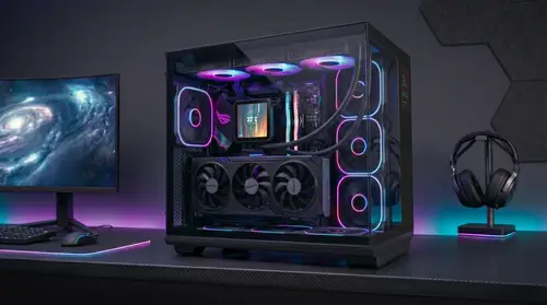 MCREVPRO carcasa de ordenador Midi Tower Negro - Imagen 14