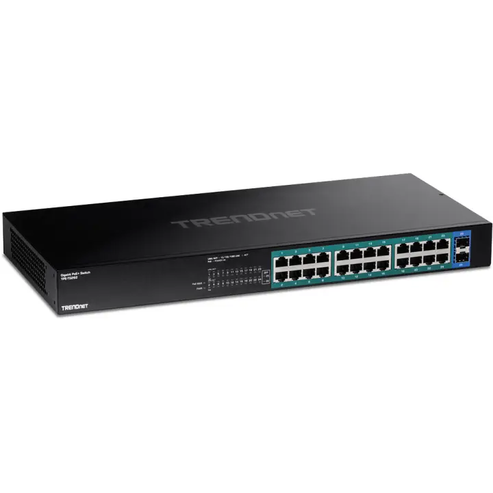 TPE-TG262 switch No administrado L2 Gigabit Ethernet (10/100/1000) Energía sobre Ethernet (PoE) 1U Negro