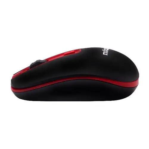 MOUSE WIRELESS BLACK/RED 1600 DPI - Imagen 5
