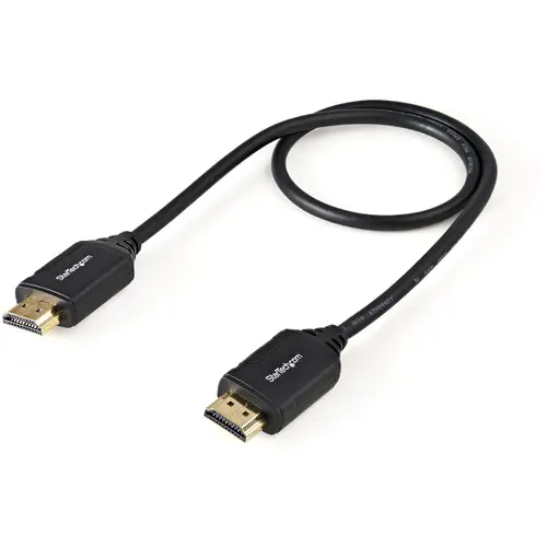 Cable de 50cm HDMI 2.0 Certificado Premium con Ethernet - HDMI de Alta Velocidad Ultra HD de 4K a 60Hz HDR10 - para Monitores o TV UHD - Imagen 4