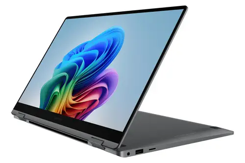 Galaxy Book5 360 Intel Core Ultra 7 256V Híbrido (2-en-1) 39,6 cm (15.6") Pantalla táctil Full HD 16 GB LPDDR5x-SDRAM 512 GB SSD Wi-Fi 7 (802.11be) Windows 11 Pro Gris - Imagen 10