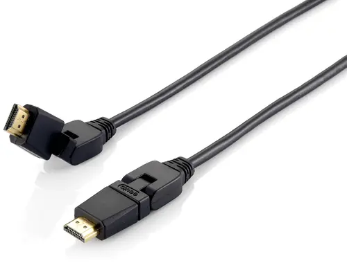 119365 Cable HDMI 2.0 giratorio, 5,0 m, conector giratorio, 4K/30 Hz - Imagen 1