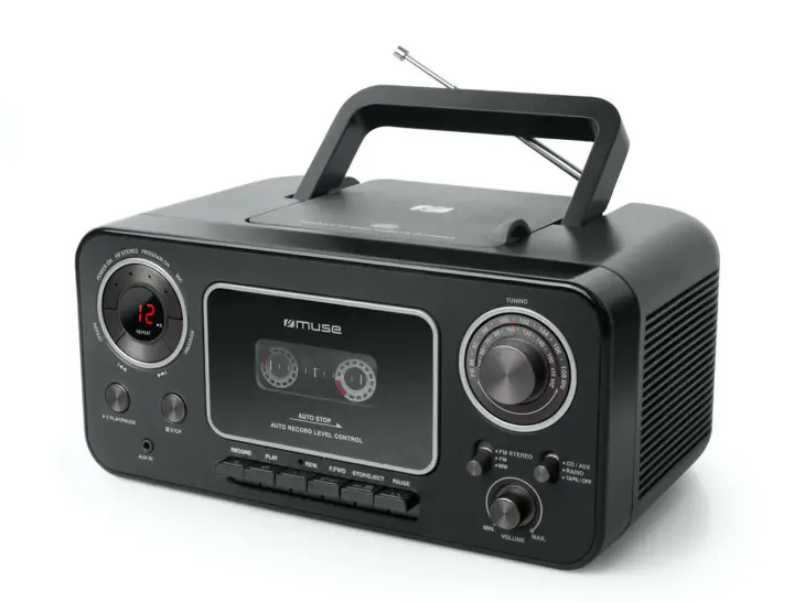 M-182 RDC Analógica FM, MW Negro