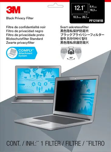 Filtro de privacidad de para ordenadores personales con pantalla panorámica de 12,1" (16:10) - Imagen 2