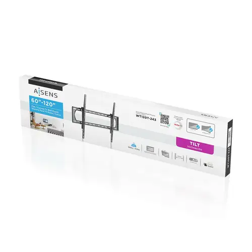 Soporte eco inclinable para Monitor/TV 160kg de 60-120, Negro - Imagen 6