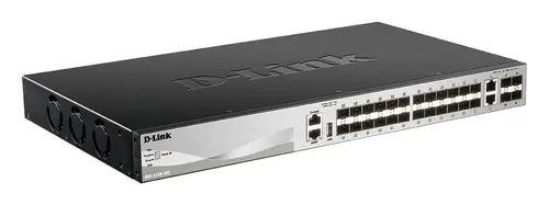 DGS-3130-30S/E switch Gestionado L3 10G Ethernet (100/1000/10000) Gris - Imagen 2