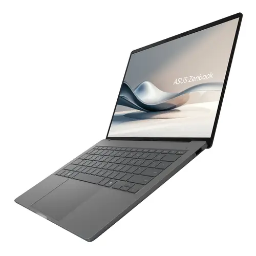 Zenbook A14 OLED UX3407QA-QD412W Copilot+ PC - Ordenador Portátil 14" WUXGA (Qualcomm Snapdragon X (X1-26-100), 32GB RAM, 512GB SSD, Adreno GPU, Win 11 Home) Gris Islandés - Tec. QWERTY Esp - Imagen 7