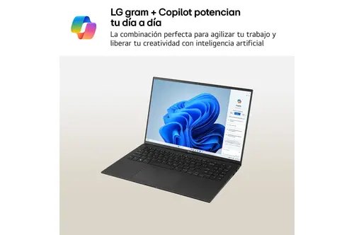 Gram 16Z90RU-G.AA55B ordenador portatil Intel® Core i5 i5-1334U Portátil 40,6 cm (16") WQXGA 16 GB LPDDR4x-SDRAM 512 GB SSD Wi-Fi 6 (802.11ax) Windows 11 Home Negro - Imagen 3