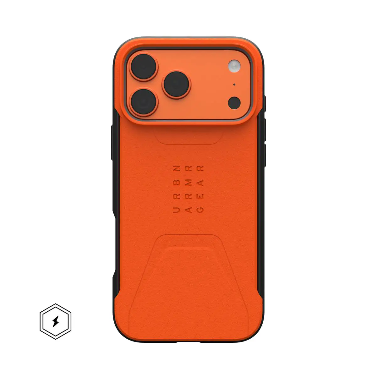 Civilian funda para teléfono móvil 17,5 cm (6.9") Naranja