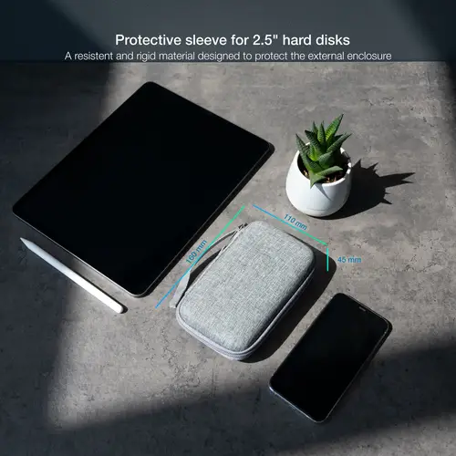 Estuche Protector para Caja Externa de 2.5, Gris - Imagen 2