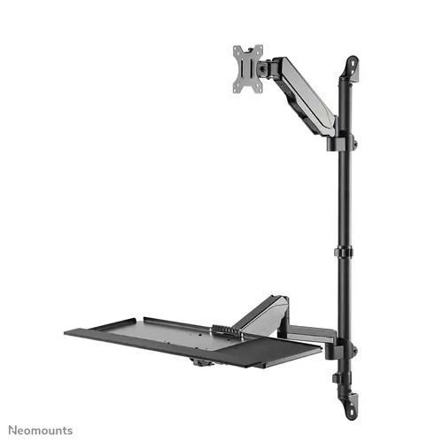 WL90-325BL1 Soporte de pared para puesto de trabajo de pie/sentado 17-32" - resorte de gas - Imagen 12