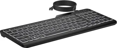 Teclado con cable retroiluminado multidispositivo 405 - Imagen 2