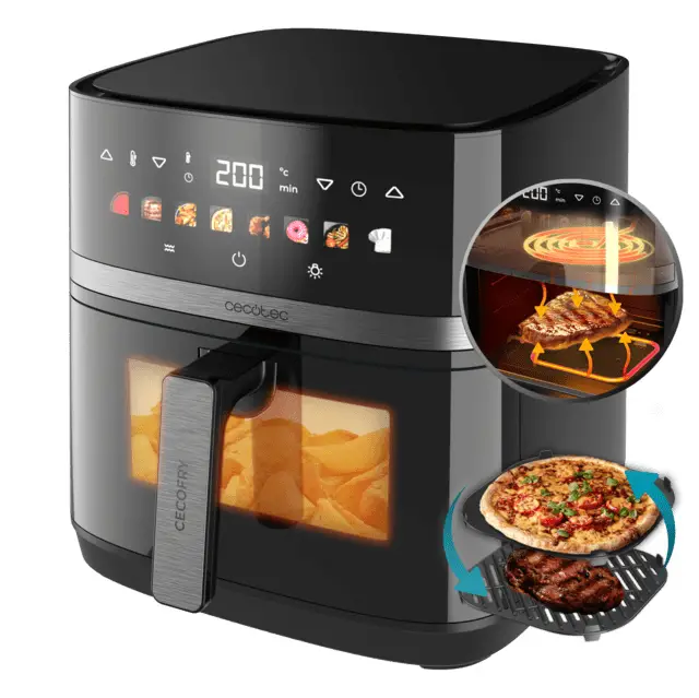 Cecofry&Grill Duoheat 8000 Sencillo 8 L Independiente 2200 W Frei..