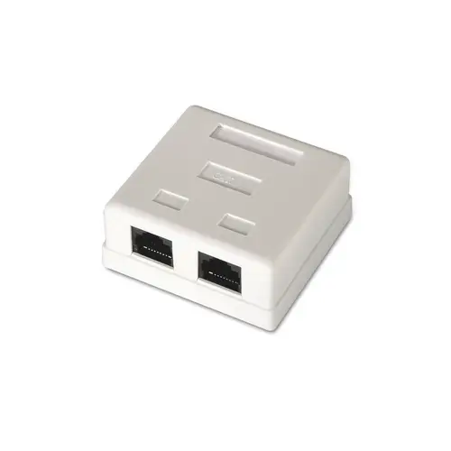 A139-0302 caja de conexiones de red Cat6 Blanco - Imagen 1